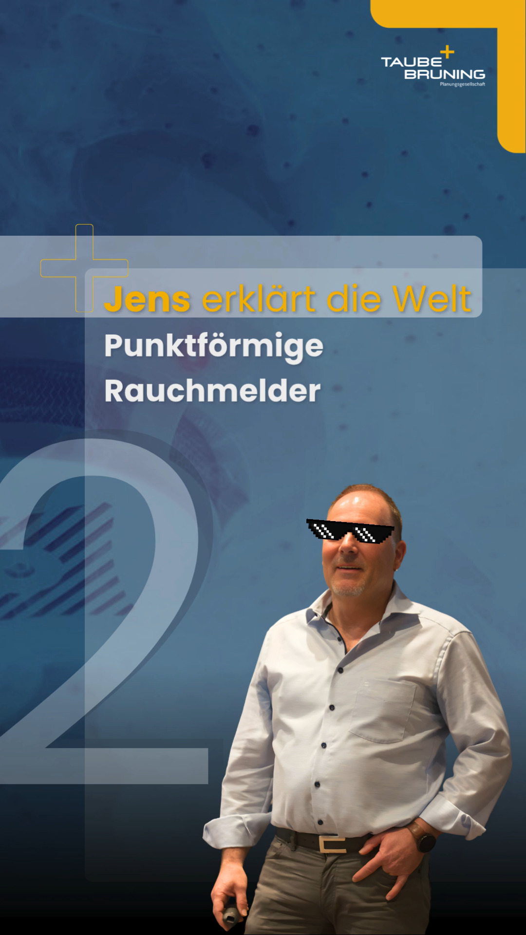 🔥 Teil 2 unserer Serie – Jens erklärt die BMA Welt  Punktförmige Rauchmelder im Fokus  Punktförmige Rauchmelder sind die automatischen „Frühwarnaugen“ jeder Brandmeldeanlage. Sie erkennen feinste Rauchpartikel und melden Auffälligkeiten sofort an die Brandmeldezentrale – schnell, zuverlässig und rund um die Uhr.  Für uns als Planungsbüro bedeutet das: 
Wir sorgen dafür, dass diese Melder genau dort sitzen, wo sie im Ernstfall wirken.
Dazu gehört die normgerechte Planung nach DIN VDE 0833 und DIN 14675, die richtige Auswahl der Meldertypen, die optimale Platzierung im Raum sowie die Abstimmung mit baulichen Gegebenheiten und Nutzungsszenarien.  Kurz gesagt: 
Punktförmige Rauchmelder sind nur dann wirklich effektiv, wenn sie fachgerecht geplant werden.
Und genau das ist unser Job – wir verbinden Technik, Normen und Kundenanforderungen zu einem funktionierenden Sicherheitskonzept.  ➡️ In Teil 3 geht’s weiter mit linienförmigen Rauchmeldern.  Folgt uns, um nichts mehr zu verpassen!